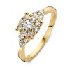 Ringen Excellent Jewelry | Ring Geelgoud Briljant 0.56 Crt.