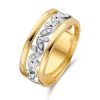 Ringen Excellent Jewelry | Ring Bicolor Briljant 0.20 Crt.