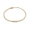 Armbanden Excellent Jewelry | Armband Geel Briljant 0,06 Crt.