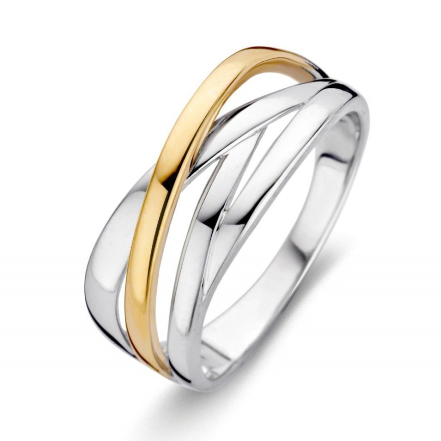 Ringen Excellent Jewelry | Ring Zilver/Goud