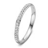 Ringen Excellent Jewelry | Ring Witgoud Briljant 0.14 Crt.