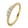 Ringen Excellent Jewelry | Ring Geelgoud Briljant 0.46 Crt.