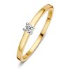 Ringen Excellent Jewelry | Ring Bicolor Briljant 0.06 Crt.