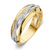 Ringen Excellent Jewelry | Ring Bicolor Briljant 0.22 Crt.