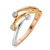 Ringen Excellent Jewelry | Ring Tricolor Zirkonia