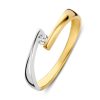 Ringen Excellent Jewelry | Ring Bicolor Zirkonia