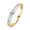 Ringen Excellent Jewelry | Ring Bicolor Briljant 0.12 Crt.