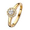 Ringen Excellent Jewelry | Ring Geelgoud Briljant 0.45 Crt.