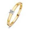 Ringen Excellent Jewelry | Ring Bicolor Briljant 0.09 Crt.