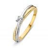 Ringen Excellent Jewelry | Ring Bicolor Zirkonia