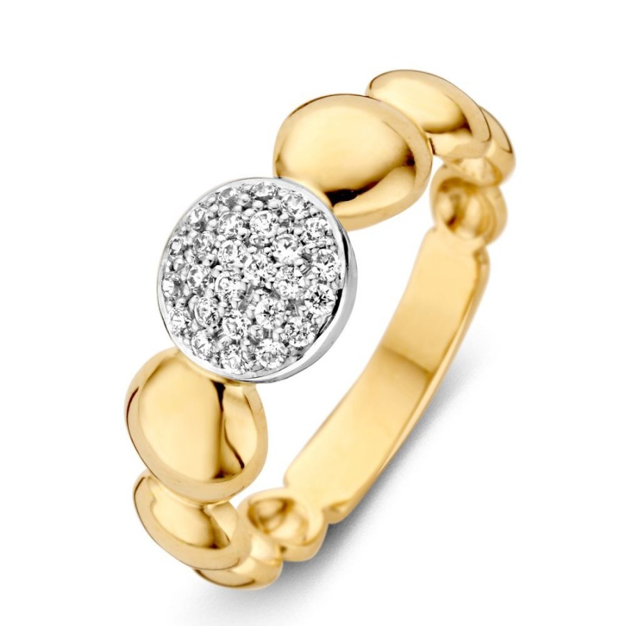 Ringen Excellent Jewelry | Ring Bicolor Zirkonia