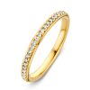 Ringen Excellent Jewelry | Ring Geelgoud Briljant 0.17 Crt.