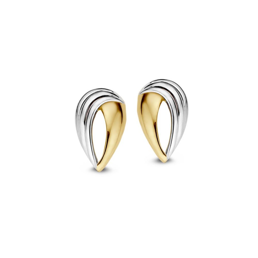 Oorbellen Excellent Jewelry | Oorstekers Bicolor