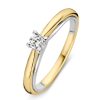 Ringen Excellent Jewelry | Ring Bicolor Briljant 0.19 Crt.