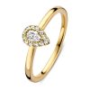 Ringen Excellent Jewelry | Ring Geelgoud Briljant 0.24 Crt.