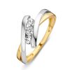 Ringen Excellent Jewelry | Ring Bicolor Zirkonia