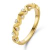 Ringen Excellent Jewelry | Ring Geelgoud Briljant 0.08 Crt.