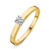 Ringen Excellent Jewelry | Ring Bicolor Zirkonia