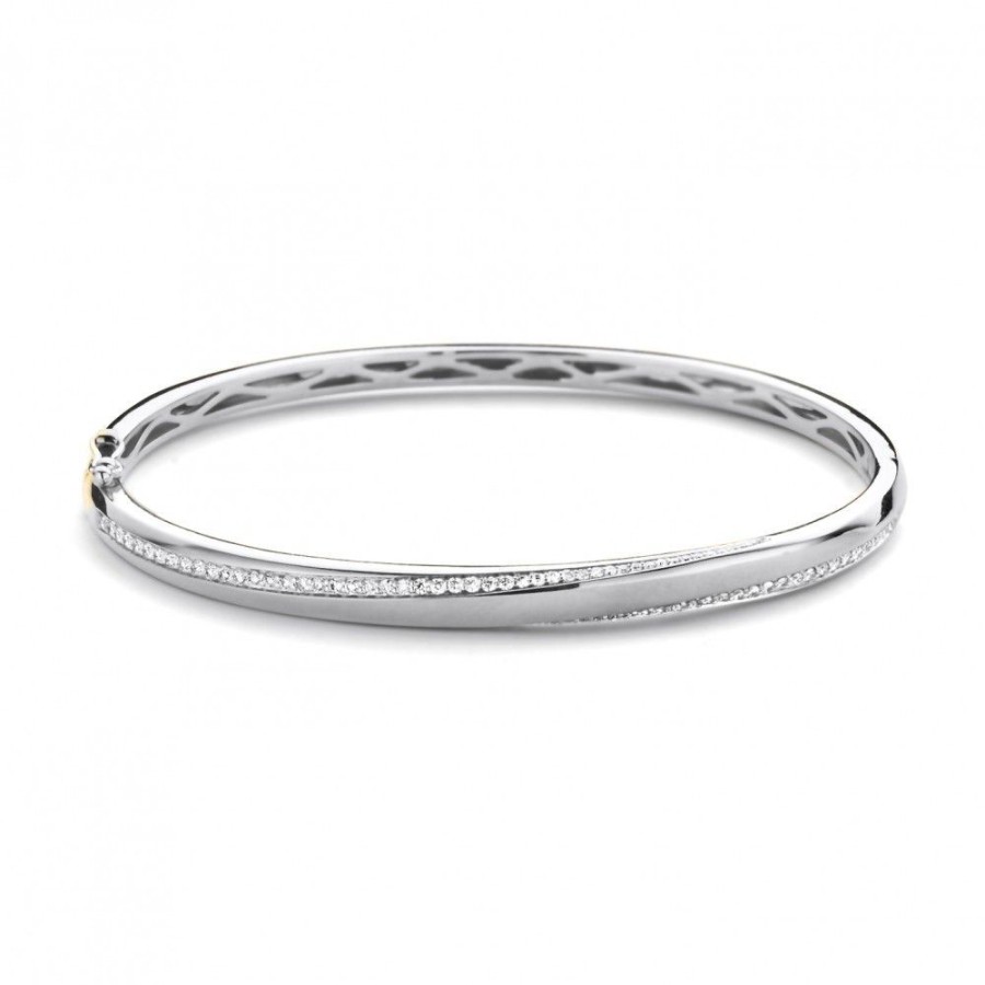 Armbanden Excellent Jewelry | Armband Wit Briljant 0,63 Crt.