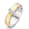 Ringen Excellent Jewelry | Ring Bicolor Briljant 0.23 Crt.