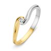 Ringen Excellent Jewelry | Ring Bicolor Zirkonia