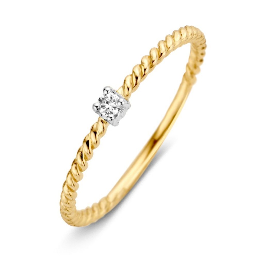 Ringen Excellent Jewelry | Ring Bicolor Zirkonia