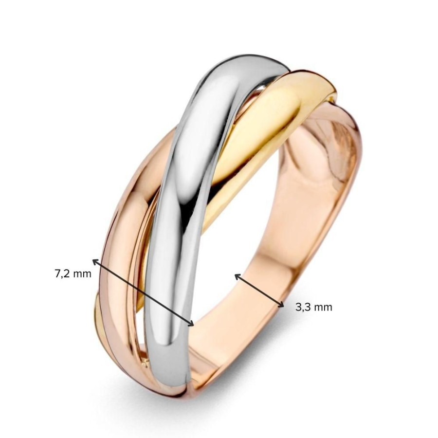 Ringen Excellent Jewelry | Ring Tricolor