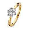 Ringen Excellent Jewelry | Ring Bicolor Briljant 0.40 Crt.