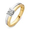 Ringen Excellent Jewelry | Ring Bicolor Briljant 0.40 Crt.