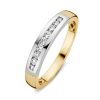 Ringen Excellent Jewelry | Ring Bicolor Briljant 0.20 Crt.