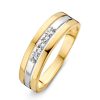 Ringen Excellent Jewelry | Ring Bicolor Zirkonia