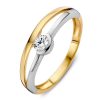 Ringen Excellent Jewelry | Ring Bicolor Zirkonia