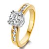 Ringen Excellent Jewelry | Ring Bicolor Briljant 1.25 Crt.