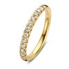 Ringen Excellent Jewelry | Ring Geelgoud Briljant 0.31 Crt.