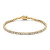 Armbanden Excellent Jewelry | Armband Geel Briljant 1.90Crt.