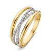 Ringen Excellent Jewelry | Ring Bicolor Zirkonia