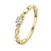 Ringen Excellent Jewelry | Ring Geelgoud Briljant 0.23 Crt.