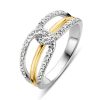 Ringen Excellent Jewelry | Ring Bicolor Briljant 0.37 Crt.