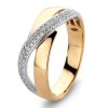 Ringen Excellent Jewelry | Ring Bicolor Briljant 0.26 Crt.