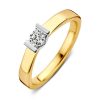 Ringen Excellent Jewelry | Ring Bicolor Briljant 0.20 Crt.