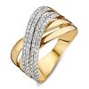 Ringen Excellent Jewelry | Ring Geelgoud Briljant 0.51 Crt.