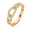 Ringen Excellent Jewelry | Ring Geelgoud Briljant 0.28 Crt.