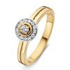 Ringen Excellent Jewelry | Ring Bicolor Briljant 0.17 Crt.