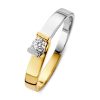 Ringen Excellent Jewelry | Ring Bicolor Zirkonia